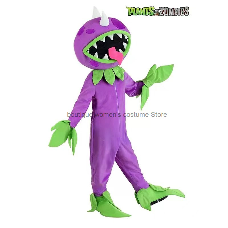 Plant Parent Costume - ชุดแสดงบนเวทีวันฮาโลวีนสำหรับผู้ใหญ่ ชุดซอมบี้สำหรับผู้ปกครอง ชุดสัตว์ ชุดพืช ชุดมอนสเตอร์