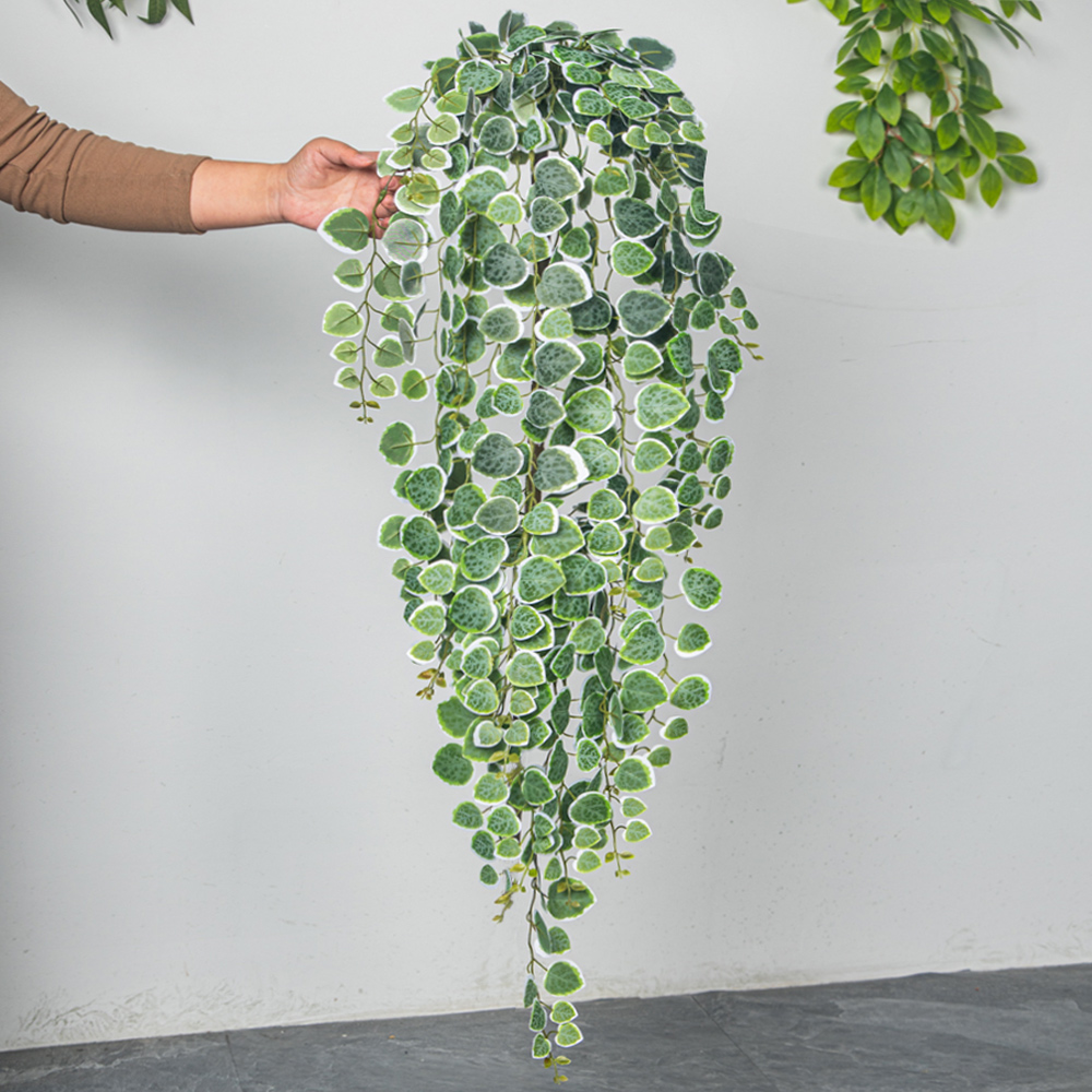 60-80 ซม.ประดิษฐ์แขวน Vines Tr - String Of Pearls Plant บทวิจารณ์และราคา