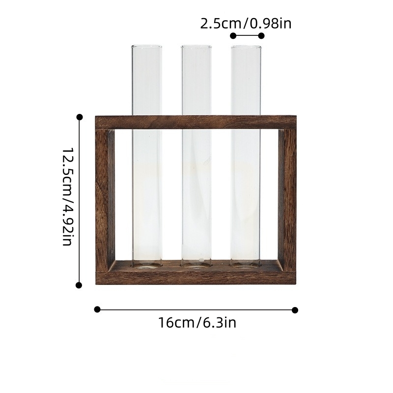 5 หลอดแก้ว Hydroponic Planter  - Plant Parents บทวิจารณ์และราคา