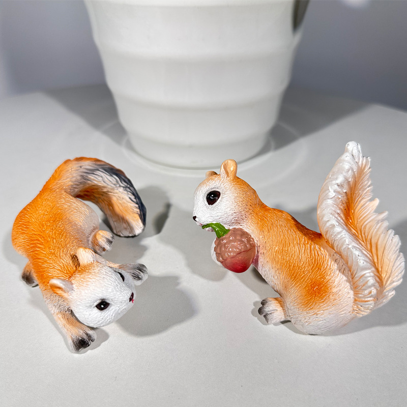 2pcs Creative กระรอกแขวนสวนกลา - Plant Parents บทวิจารณ์และราคา