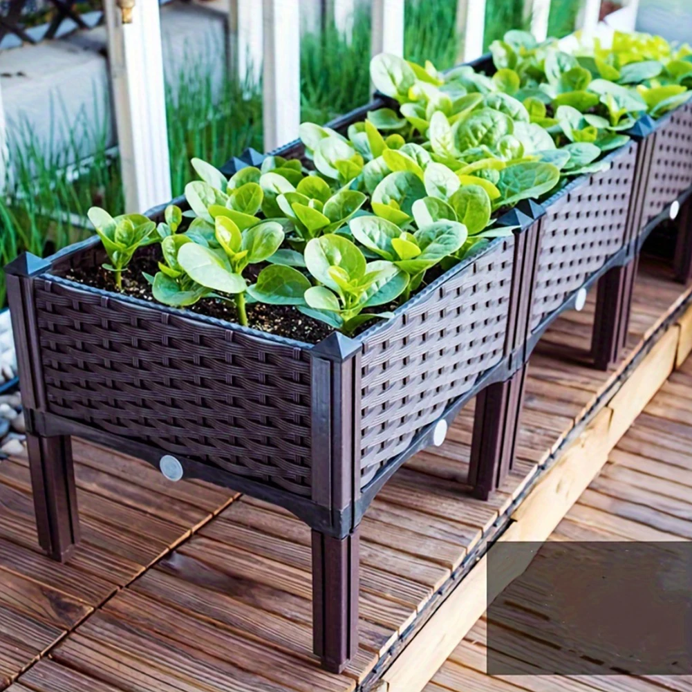 ขนาดใหญ่ความจุเตียงสวนผักกล่อง - Plant Parents บทวิจารณ์และราคา